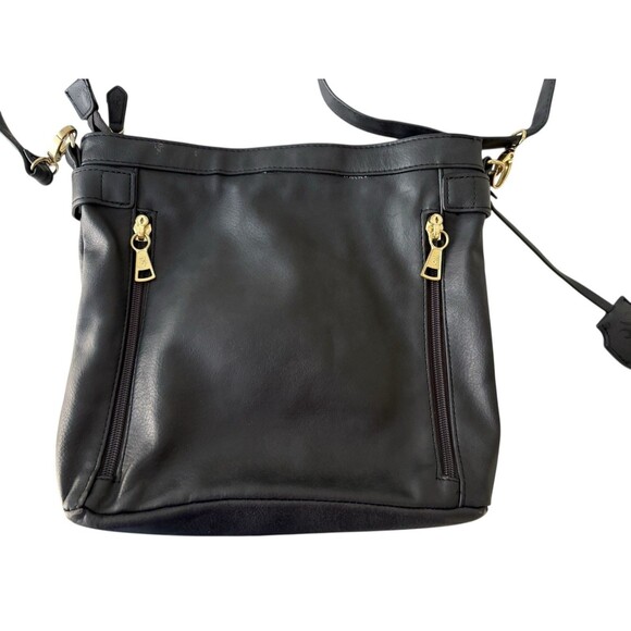 Browning Concealed Carry Black Shoulder Bag Easy Access Gun Holder Vegan Leather - Picture 5 of 14